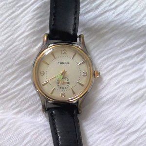 Vintage Fossil TM7261 Watch Original Band Works